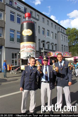 Killepitsch on Tour auf dem Neusser Schützenfest