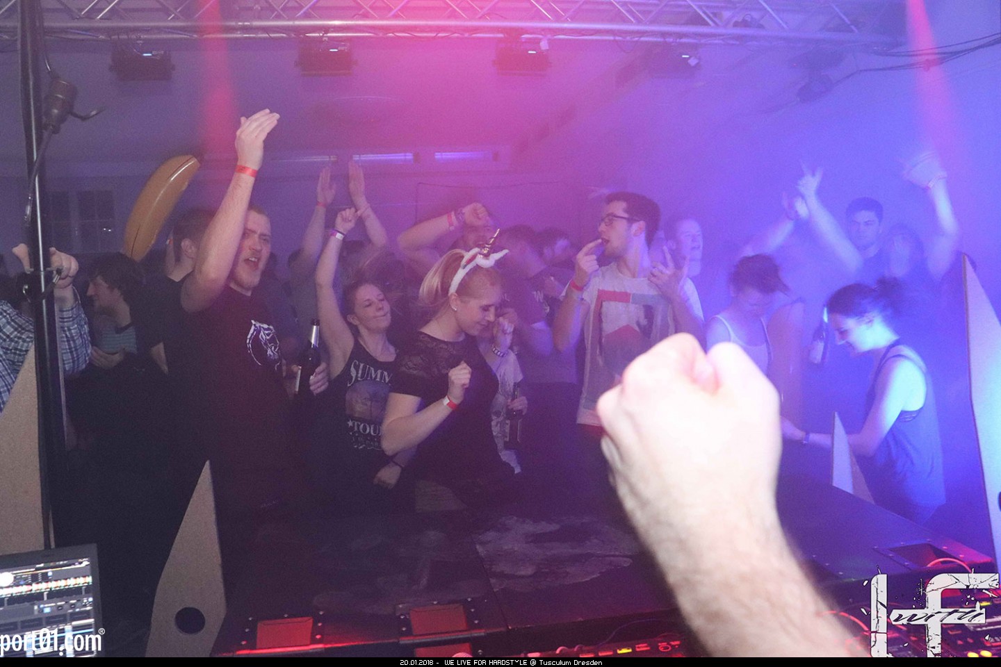  WE LIVE FOR HARDSTYLE @ Tusculum Dresden