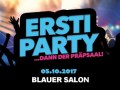 Ersti-Party, dann der Präpsaal!