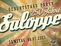 250 Jahre SALOPPE!!! - Geburtstagsparty mit The Gypsy Love Train & Open Air Kopfhörer-Disko