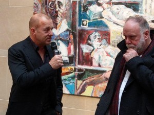 15. DFKF: Vernissage mit Heino Ferch und Künstler Harald Reiner Gratz: 'Hinter den Spiegeln'